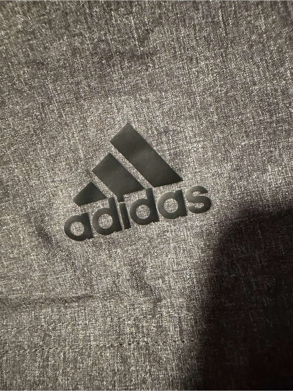 adidas Gray mens essentials Athletic Shorts with Black Side Stripes size L